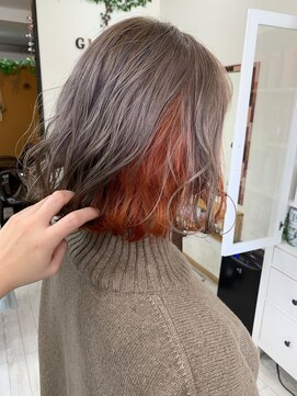 グルック ヘアー リラクゼーション 美章園店(Gluck Hair Relaxation) 派手髪