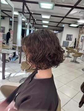 アース 西千葉店(HAIR&MAKE EARTH) ボブパーマ