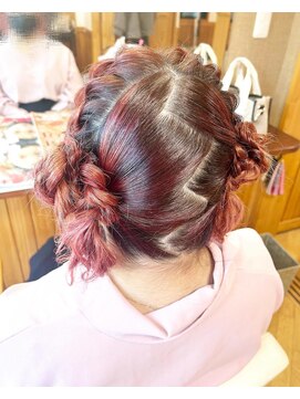 エクステンション クーチャー(Extention Cu'cha) クラゲヘアアレンジ♪