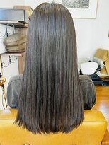 ヘアピース(Hair P's)&nbsp;艶ロング　マットアッシュ