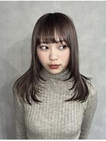 アルレン(Allen)&nbsp;マロンベージュ　レイヤーカット　宇都宮