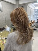 ナチュラルハイライトウルフ