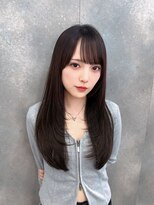 クム(kumu)&nbsp;【kumu】 ロングレイヤー/顔周りカット/栄/名古屋