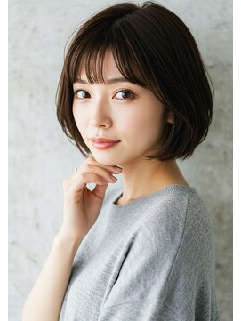 ネオリーブクレア 綱島店(Neolive Krea) 髪質改善/大人ボブ/重め前髪/大人可愛い/小顔ヘア/綱島