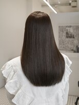 ノーヴァン デフォーム(NOVAN DEFORM) ケアストレート/髪質改善/縮毛矯正/オリーブグレー/ブリーチなし