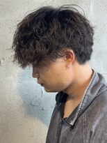 ニアウ 高崎店(Niau)&nbsp;シャドウパーマメンズパーマメンズマッシュ群馬高崎眉毛パーマ