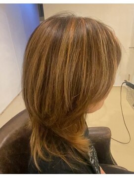 アナログノイ(analog noi) 白髪染めハイライト