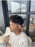 7:3パーマ