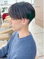 ロンドオム 池袋(Lond Homme)&nbsp;men's/メンズ/曲がる縮毛矯正/センターパート/縮毛矯正/池袋