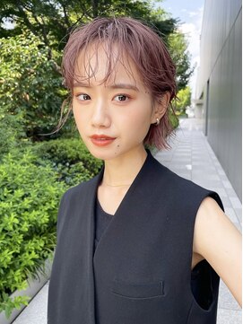 フォト 新宿(foto) ピンクベージュ/ボブヘア