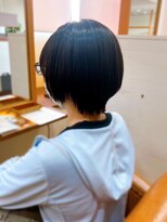 ヘアーブランドジン ティアラ(HAIR BRAND Jin Tiara)&nbsp;縮毛矯正×大人ショート【松山美容室】