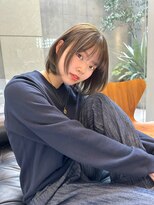 サンバレー(SUNVALLEY)&nbsp;ナチュラルモードグラデーションボブ透明感カラー表参道