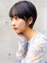 ラフィス ヘアー サニー 淡路店(La fith hair sunny)&nbsp;【La fith】丸みショート×ネビージュ