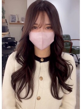 ケアシンサイバシ(CARE shinsaibashi) 指名NO.1◎韓国風顔周りレイヤー×小顔艶ロング