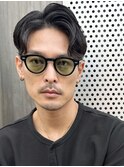 センターパートフェザーショート n8.1.23