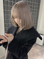 ペレ 梅田(PELE)&nbsp;着物ヘア/大人ガーリー/ダークアッシュ/似合わせカット/梅田