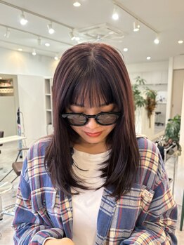 ユエン(YUEN)の写真/一人ひとりの骨格やクセを見極め、一番似合うスタイルをご提案◇顔周りのカットだけで印象がグッとUP!