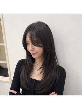 ヘアーズ ベリー 玉造店(hairs BERRY) 透明感グレージュレイヤーカット