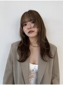 【顔まわり】姫カットレイヤー