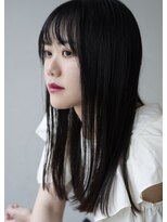 ヘアーループセラデザインワークス(Hair ruup Sela design works) 黒髪ストレート