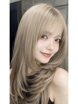 ヘアメイク バレッタ(HAIRMAKE VALETTA)&nbsp;ミルクティーベージュレイヤーカット