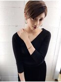 ショートベージュ