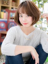カバーヘア イヴ 戸頭店(COVER HAIR EVE)&nbsp;*EVE戸頭* ひし形フォルムで小顔グラマラス！大人ボブa
