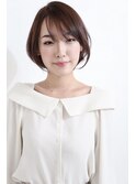 【エアリー感】シンプルボブ×アッシュベージュ