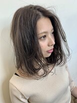 リグフクオカ(L.I.G fukuoka)&nbsp;韓国風レイヤーカット小顔ボブルフ/ハイトーンダブルカラー/博多