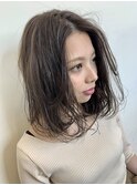 無造作ナチュラルカールヘア