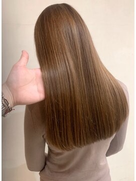 トレヘアー(tRe hair) 髪質改善 ナチュラルベージュ◯