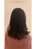 デジタルパーマでゆるふわに