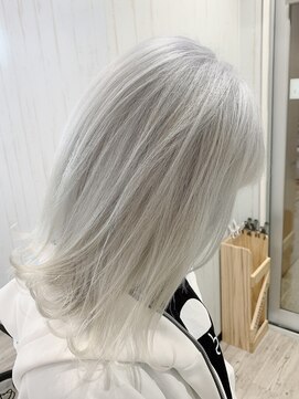 オアフ(Oahu) white hair