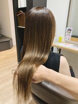 チェレ オレ 新金岡店(Chere ore)&nbsp;艶髪ナチュラルブラン×大人の美髪×20代30代のストレート