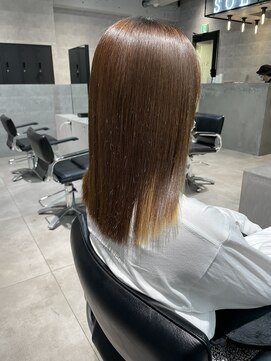 ソル 八王子(SOL) 縮毛矯正×インナーカラー