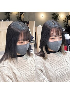 コワファーストナガサキシャンプーボーイ(COIFF1RST NAGASAKI SHAMPOO BOY) 【韓国ヘア】くびれヘア！