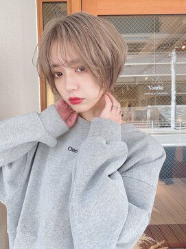 ルービック 枚方(Rubik's) 大人可愛いスウィングショート/透明感カラー