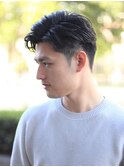 かき上げ爽やか好印象ツーブロック