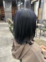 トリニティ 本厚木(trinity)&nbsp;韓国風カラー/ブルーブラック/本厚木