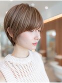 20代30代大人かわいい/小顔カット/結べるボブ/レイヤーカット
