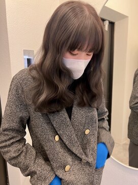 ボタン ハカタ(VOTAN hakata) 【YU_KA】ベージュカラー/艶カラー/重めバング