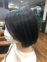 ヘアー マジック 国立店(Hair Magic)&nbsp;大人かわいいナチュラルボブ/丸みボブ