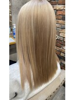 ルーナヘアー(LUNA hair)&nbsp;『京都 山科 ルーナヘアー』ベージュホワイト 草木真一郎