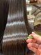 マジョラム(marjoram)の写真/当店自慢の髪質改善トリートメントで思わず触りたくなるような”艶”のある美髪へ