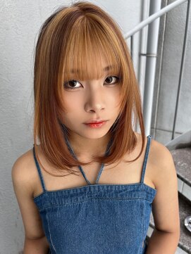 リコ ヘアアンドリラクゼーション 名駅店(LICO HAIR＆RELAXATION) 【LICO】カチューシャカラーbyコモト ハルキ　トリートメント