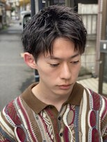 スウェル 船橋店(Swell) #カルマパーマ#ベリーショート#ダークアッシュ#ニュアンスパーマ