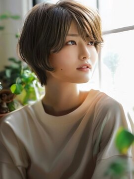 アルトリスト(Altruist Aging×HAIR&SPA) ☆イメチェンピンクベージュアンブレラカラー前髪クールショート