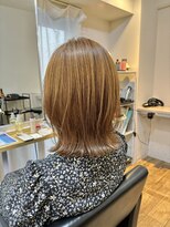 イオエ(ioe)&nbsp;イメチェン/外ハネボブ/ワイドバング/ブルーブラック/美髪