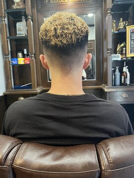 ヒロギンザ 横浜店(HIRO GINZA) スキンフェードハイトーン極道パーマ