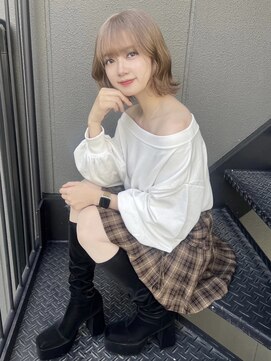 ソル 栄矢場町(SOL) ミルクティーベージュ/ミルクティーブラウン/秋色/名古屋美容院